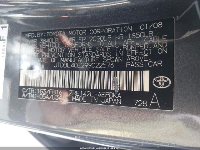 Toyota Corolla Le