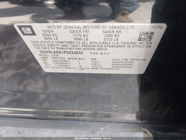 Chevrolet Equinox Ls