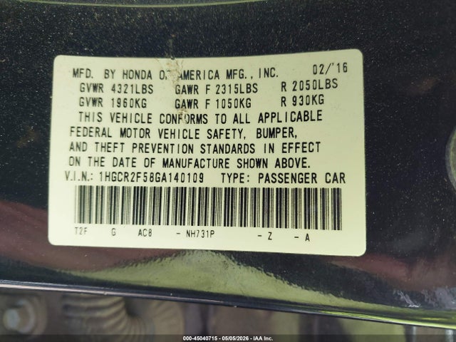 Honda Accord Sport