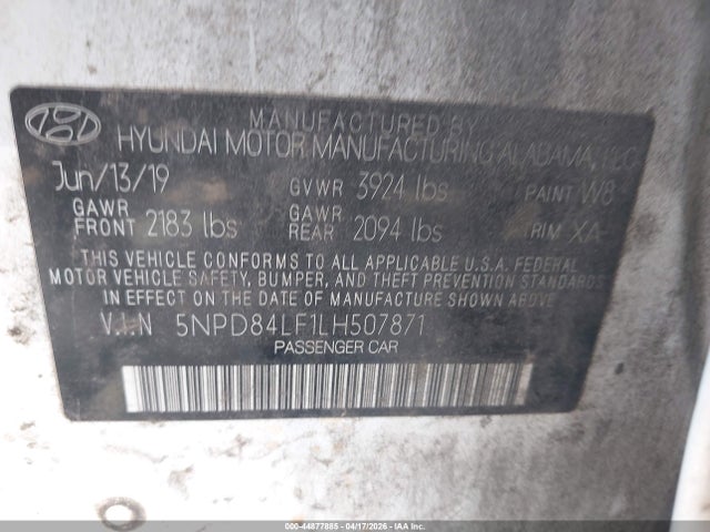 Hyundai ELANTRA Sel