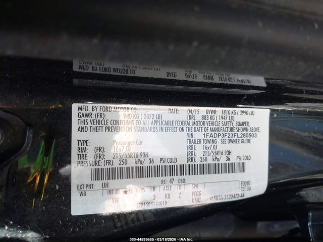 Ford Focus Se
