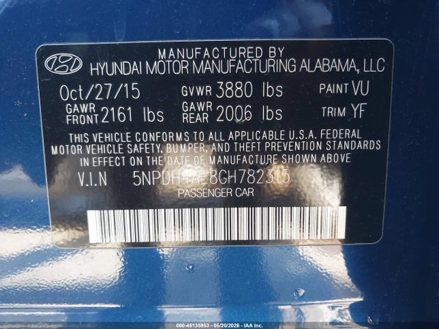 Hyundai ELANTRA Se