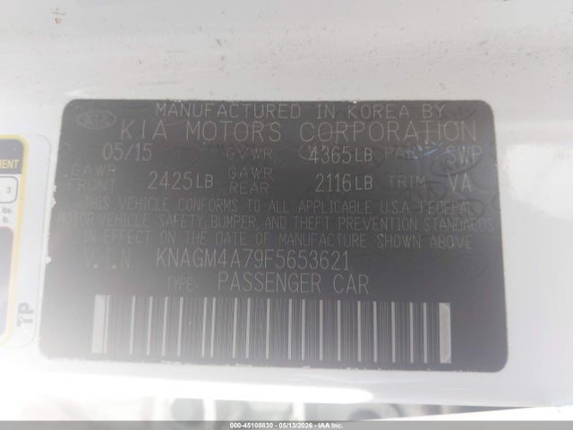 Kia Optima Lx
