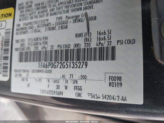 Ford Fusion S