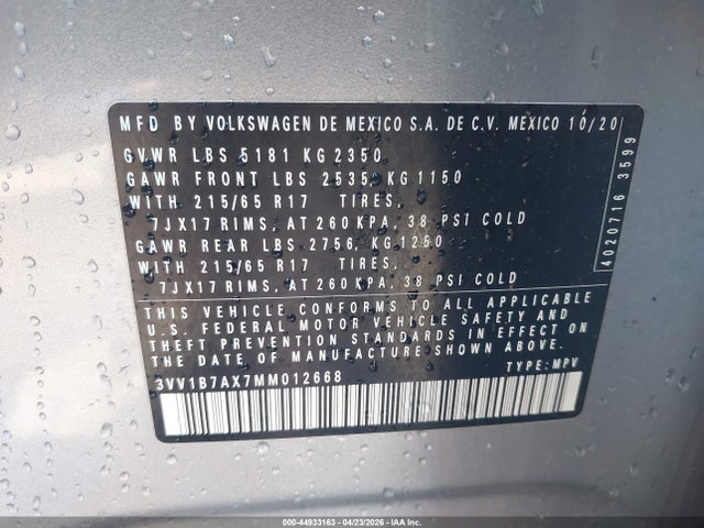 Volkswagen Tiguan 2.0t S