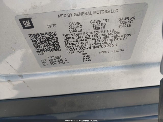 Cadillac XT4 Fwd Premium Luxury