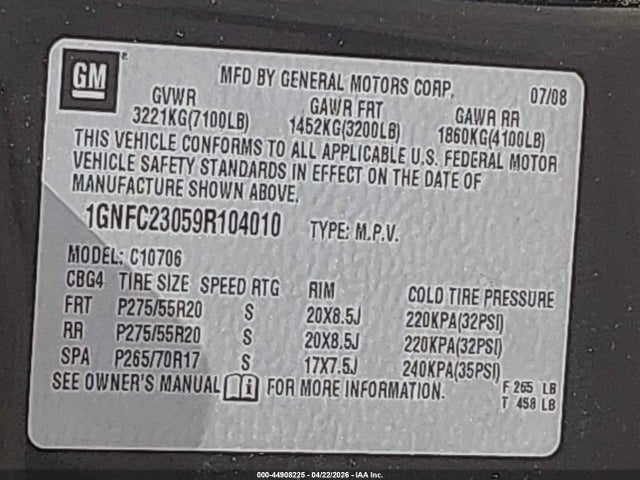 Chevrolet Tahoe Lt2