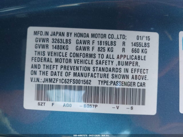 Honda CR-Z Ex