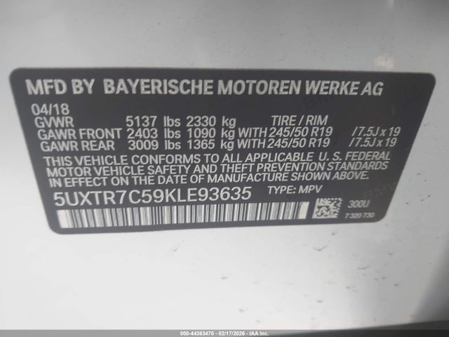 BMW X Series Sdrive30i
