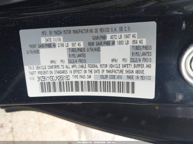 Mazda Mazda3 Grand Touring