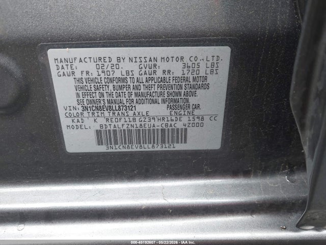 Nissan Versa Sv Xtronic Cvt