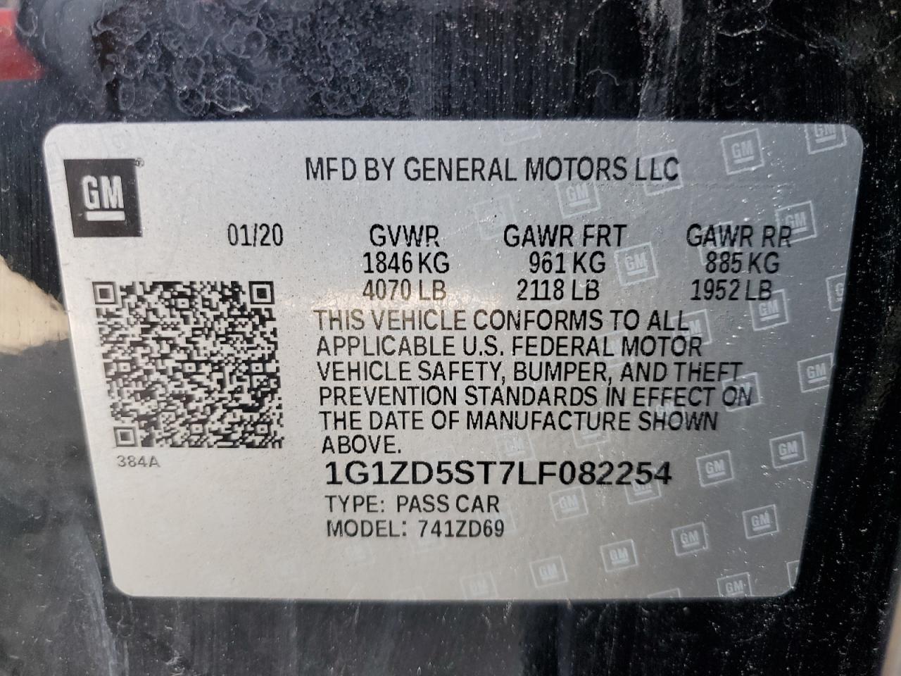 Chevrolet Malibu Lt