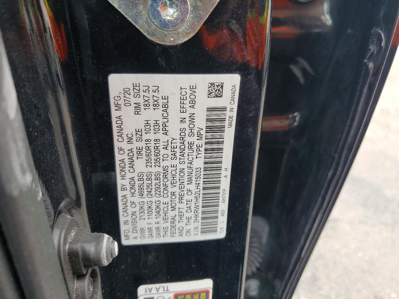 Honda Crv Ex