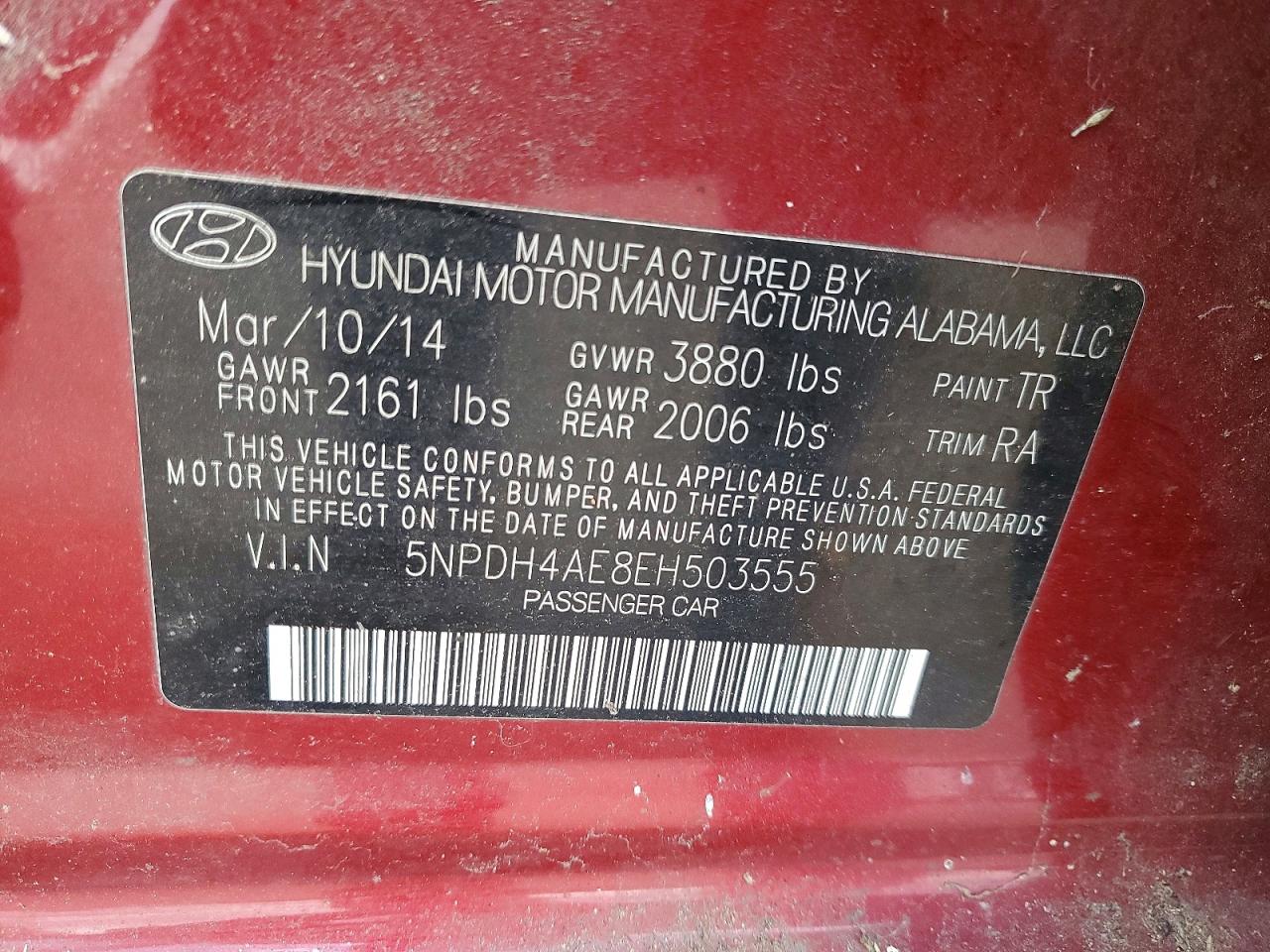 Hyundai ELANTRA Se