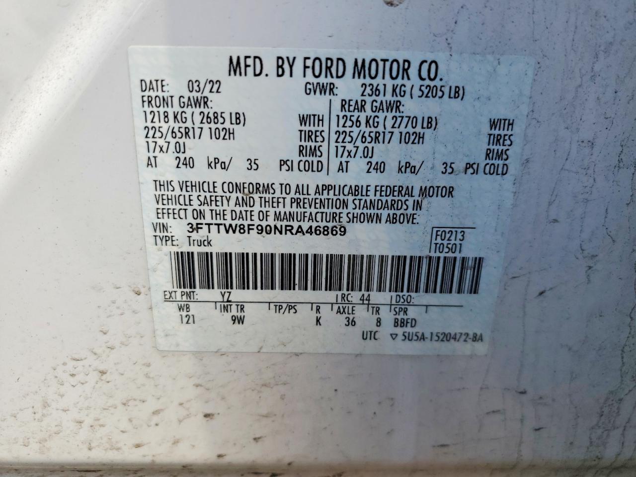 Ford Maverick Xl