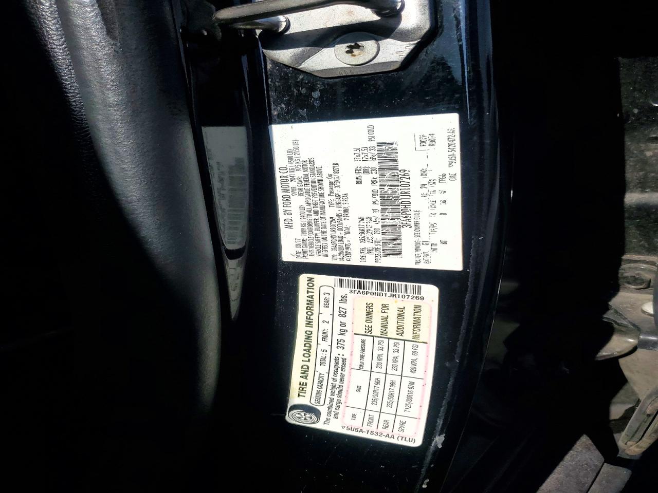 Ford Fusion Se