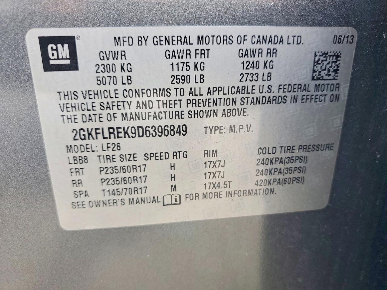 GMC Terrain Sle