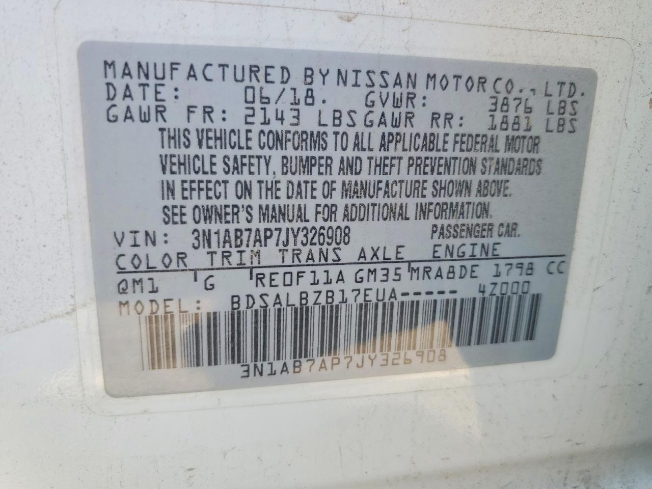 Nissan Sentra S