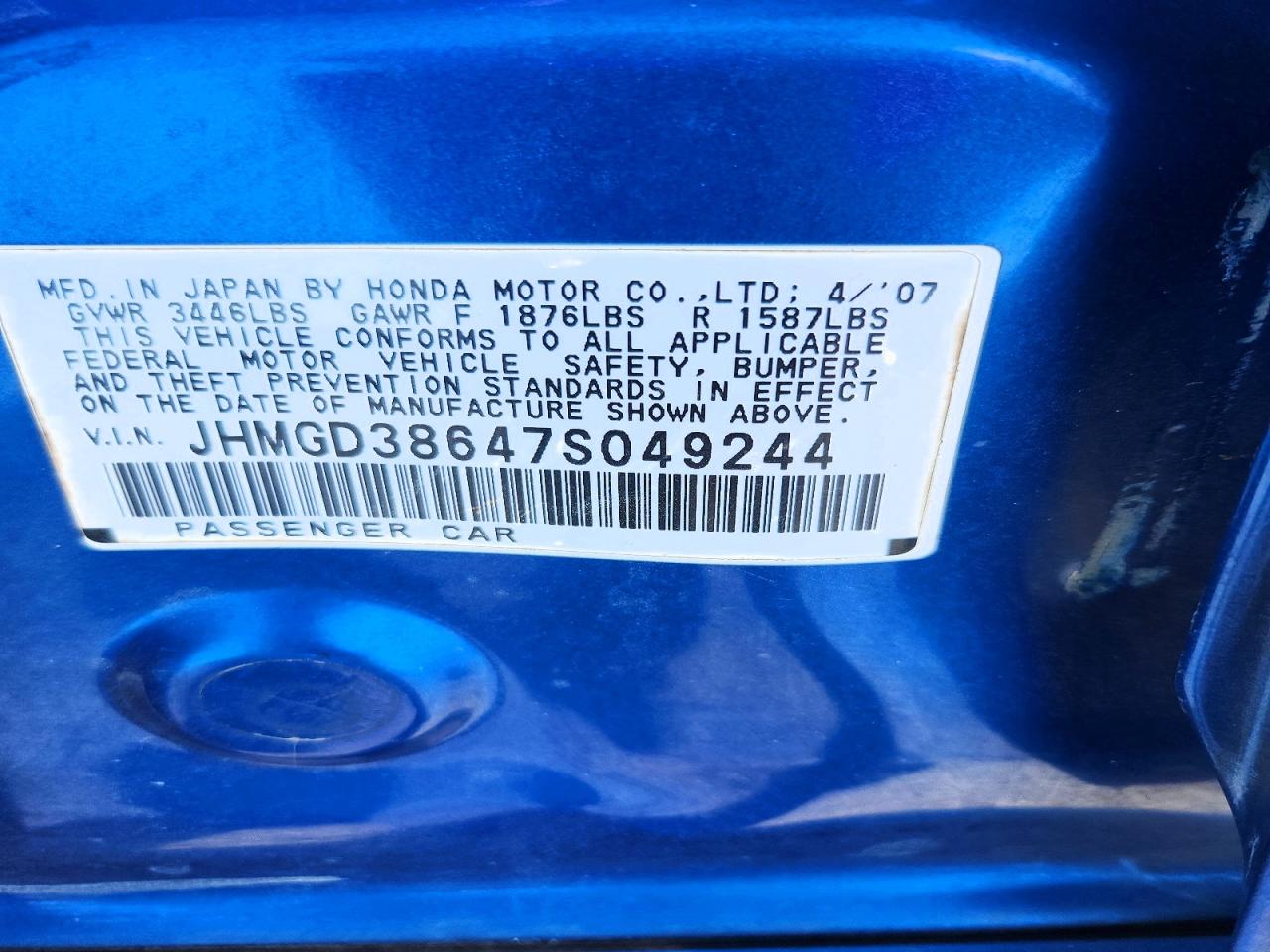 Honda Fit S