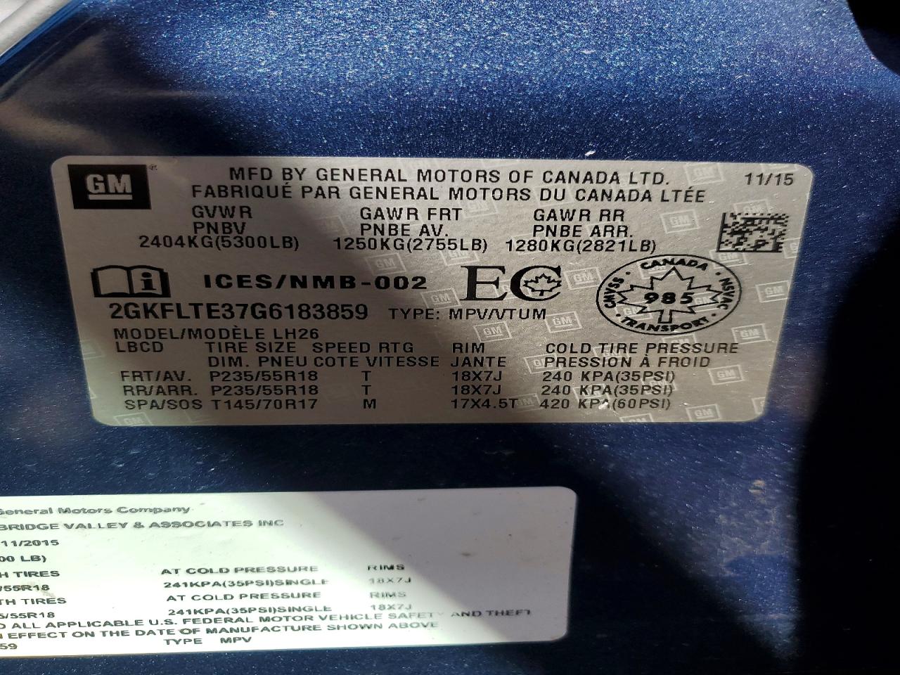 GMC Terrain Sle