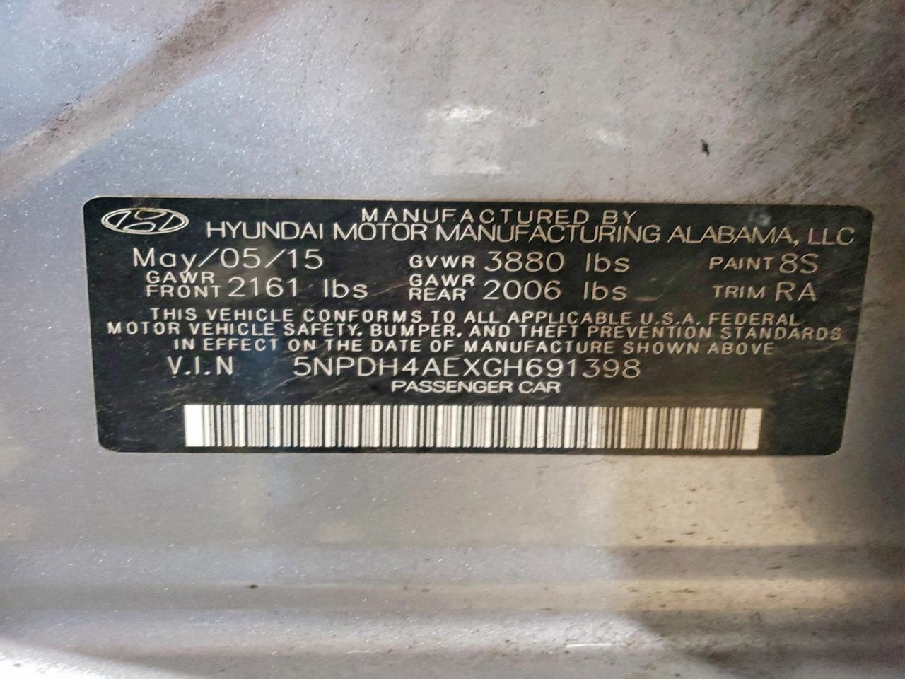 Hyundai ELANTRA Se