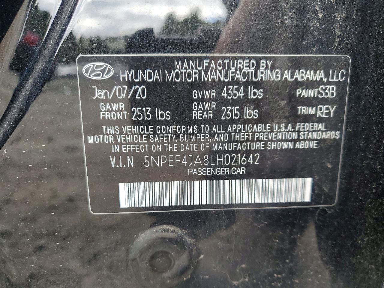 Hyundai SONATA Sel