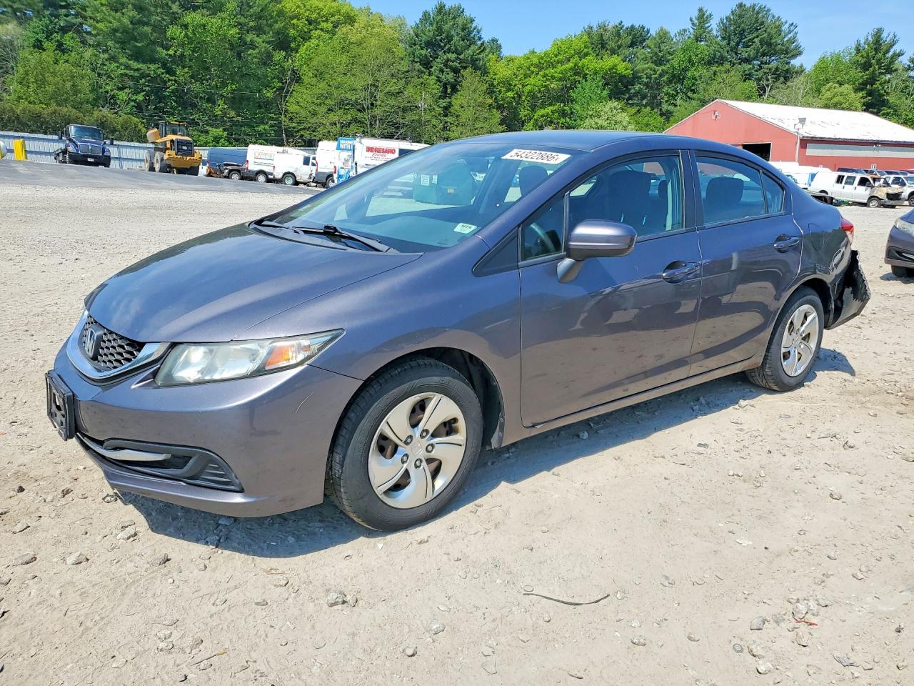 Salvage Honda Civic Image