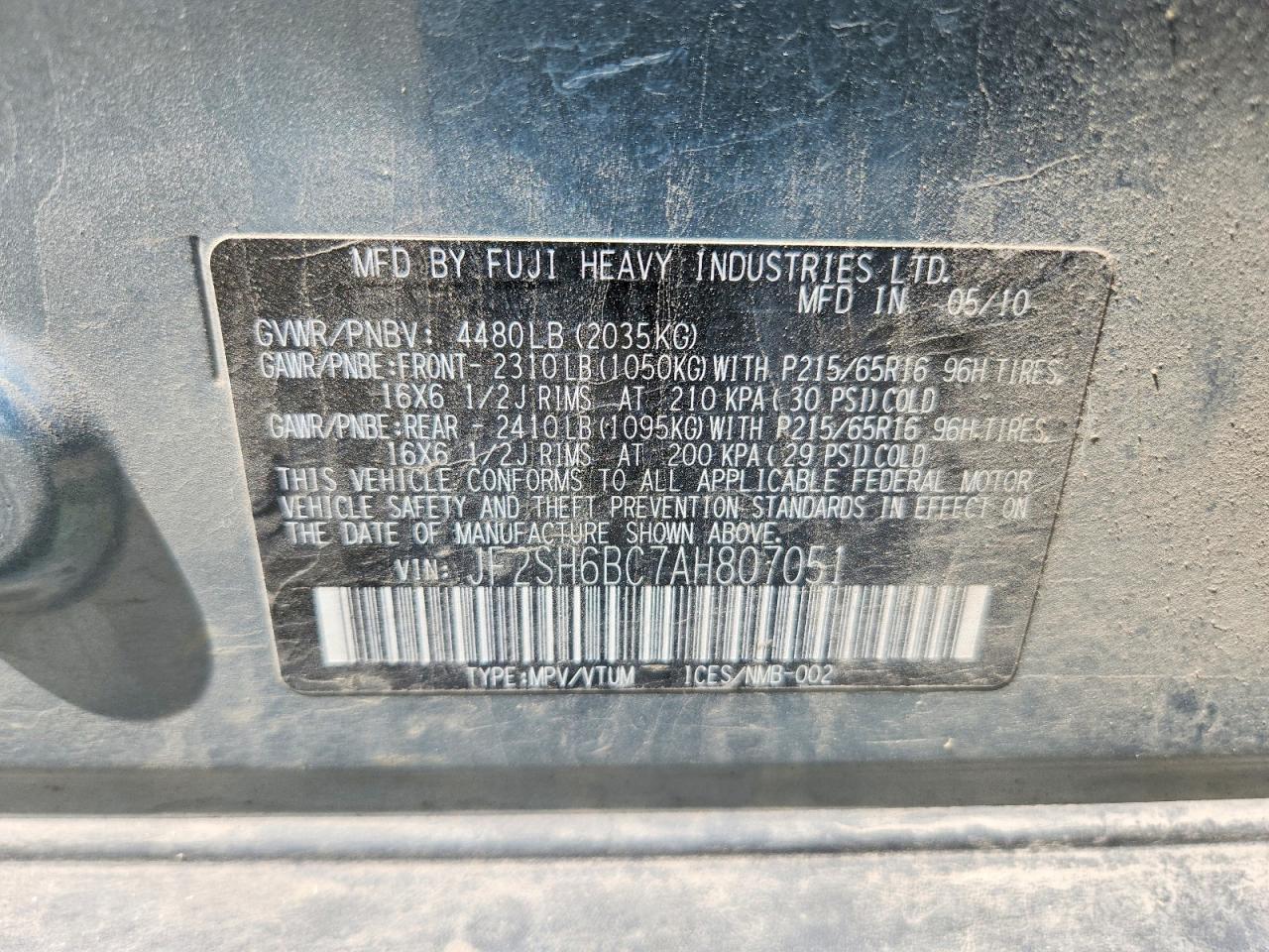 Subaru Forester Xs