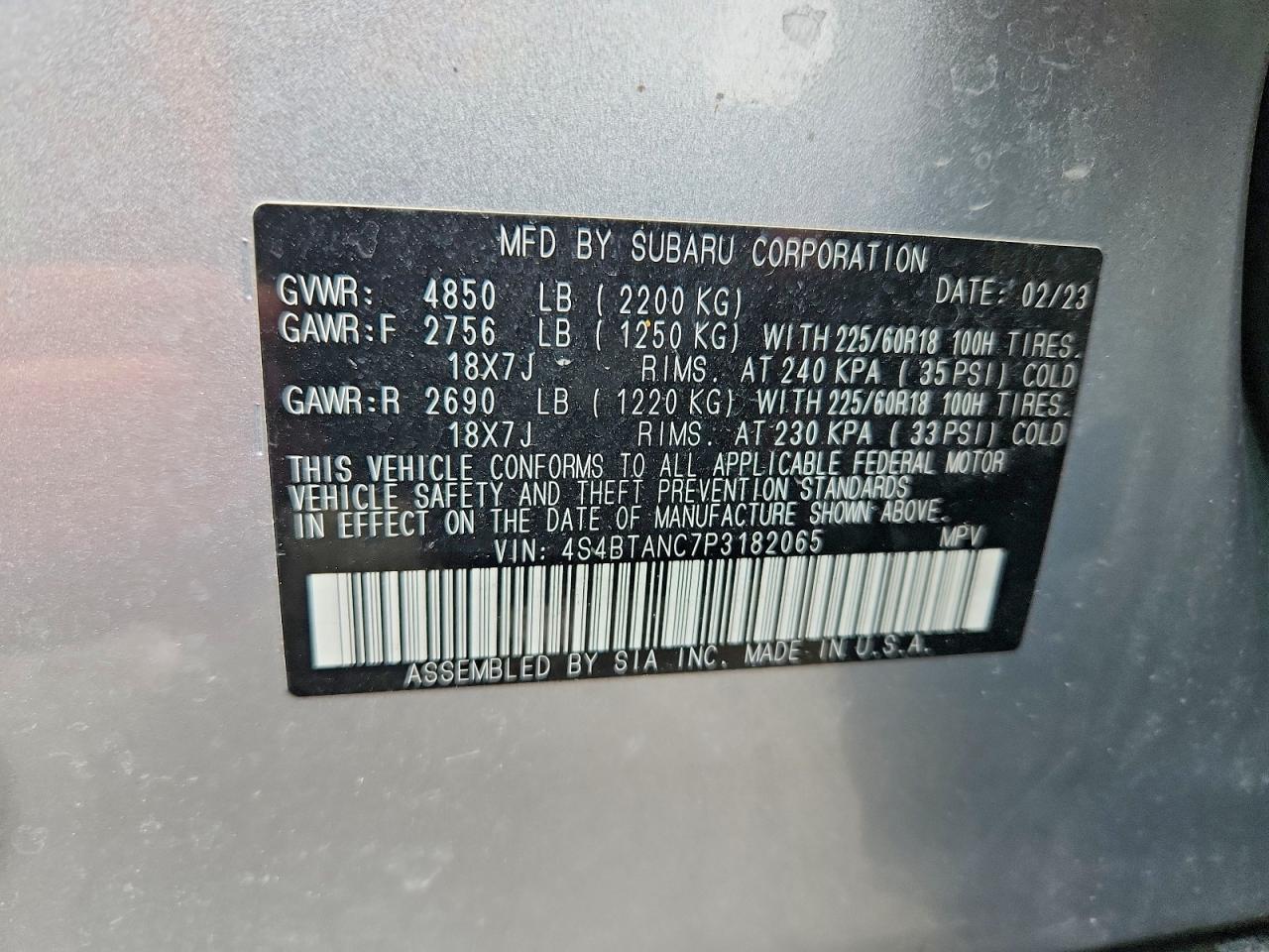 Subaru Outback Limited