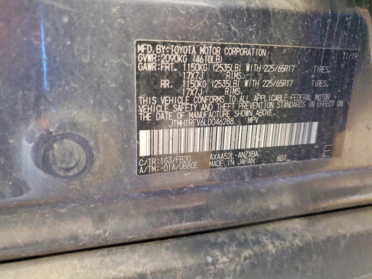Toyota RAV4 Le