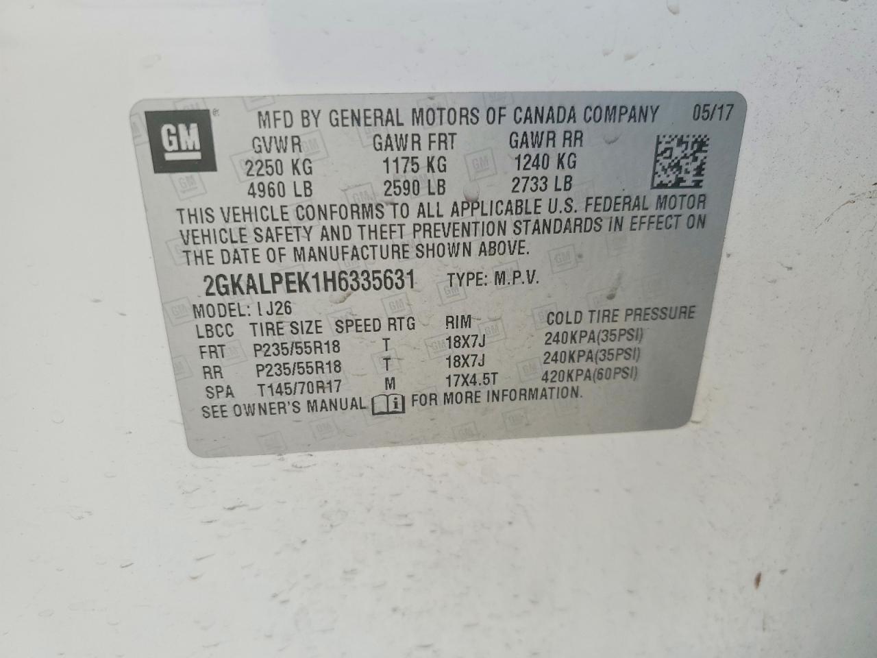 GMC Terrain Slt