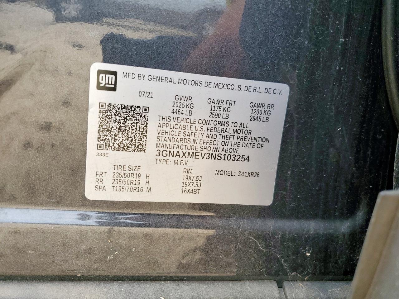 Chevrolet Equinox Rs