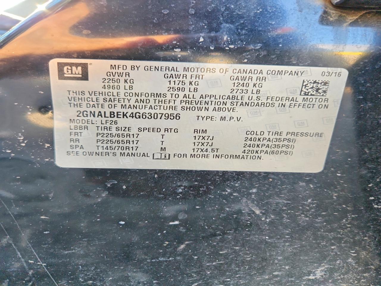Chevrolet Equinox Ls