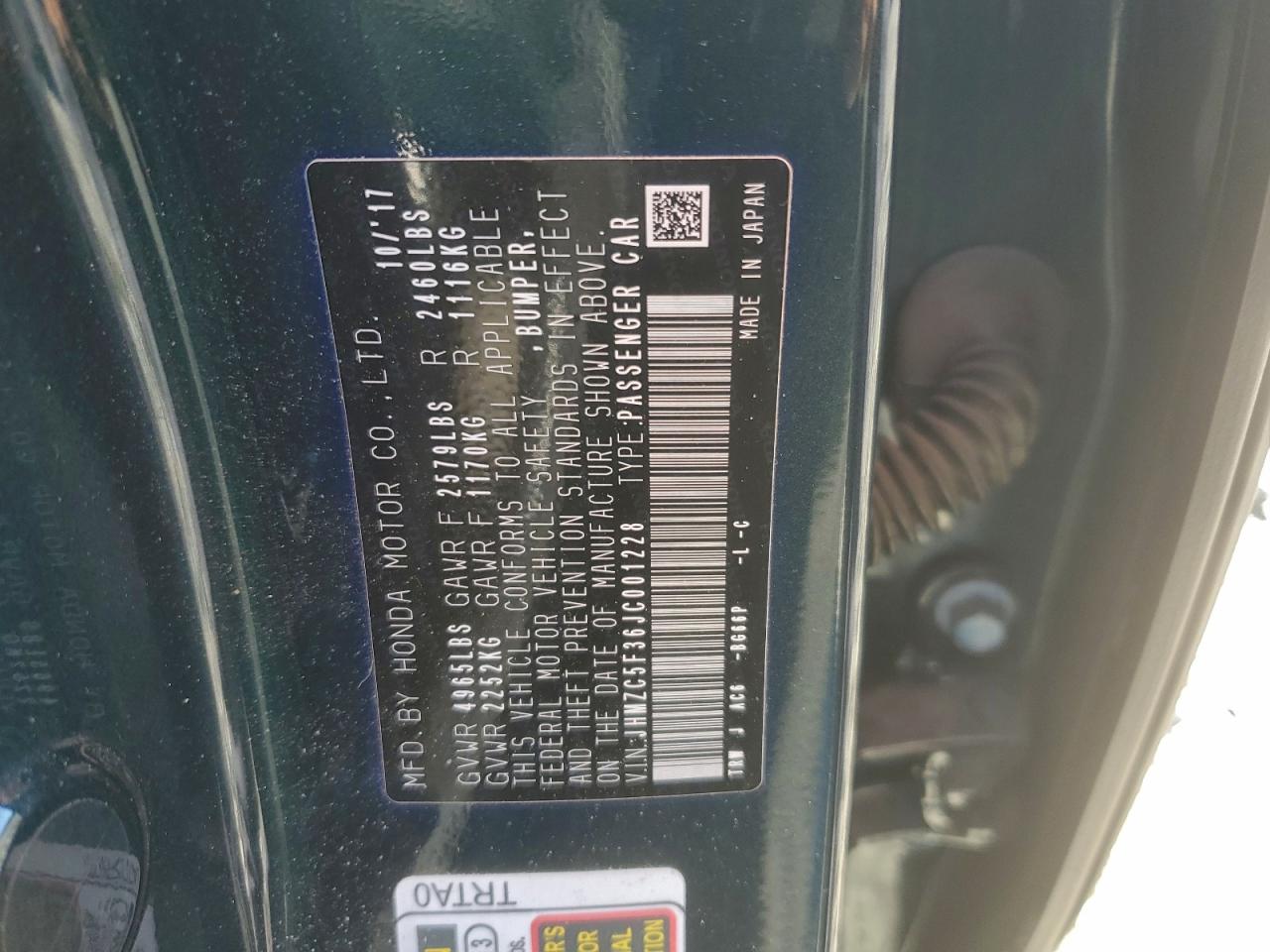 Honda Clarity Touring