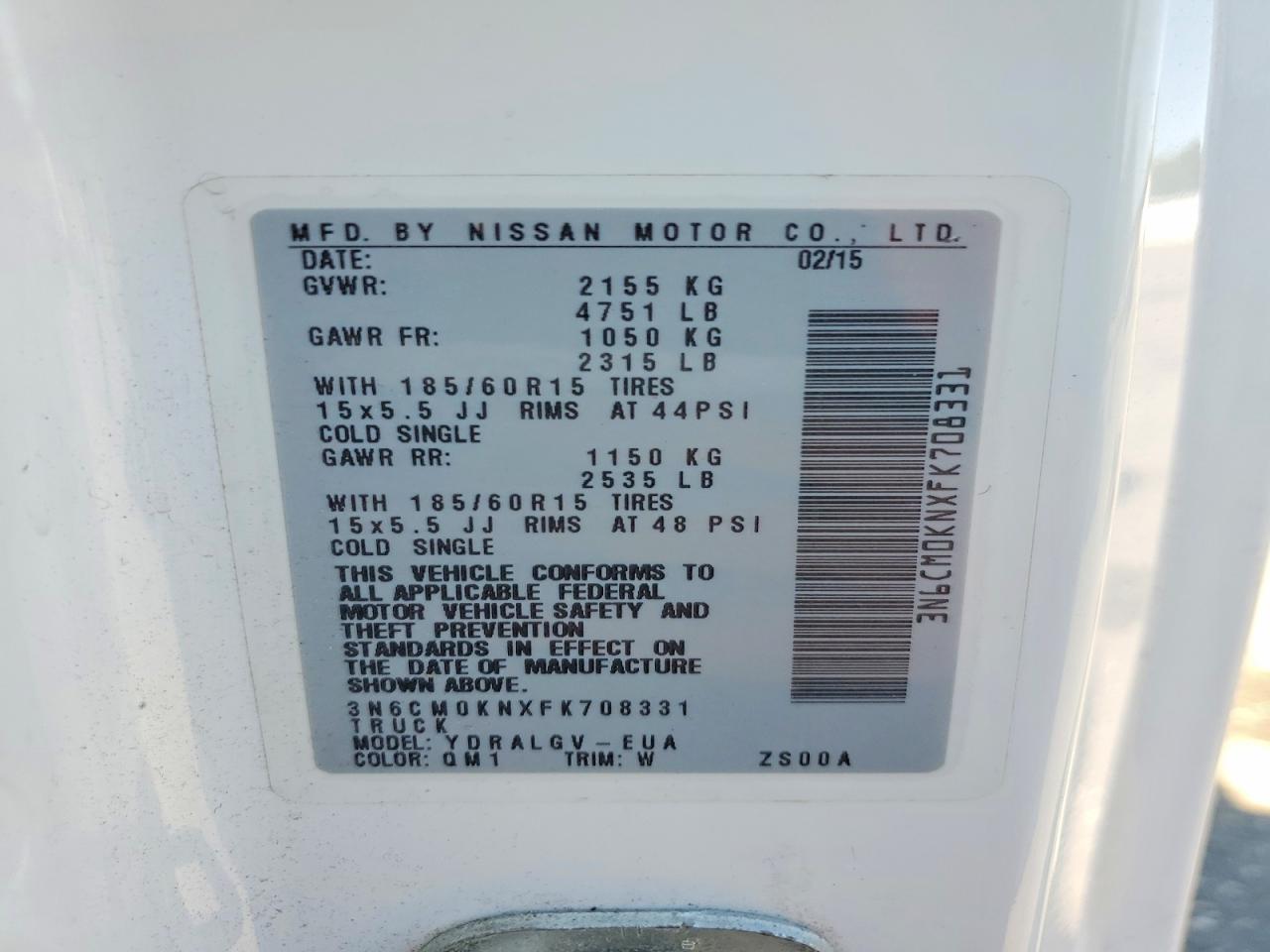 Nissan Nv