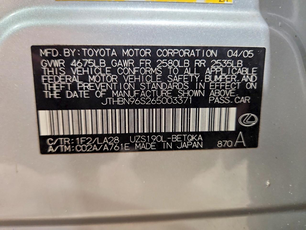 Lexs Gs430