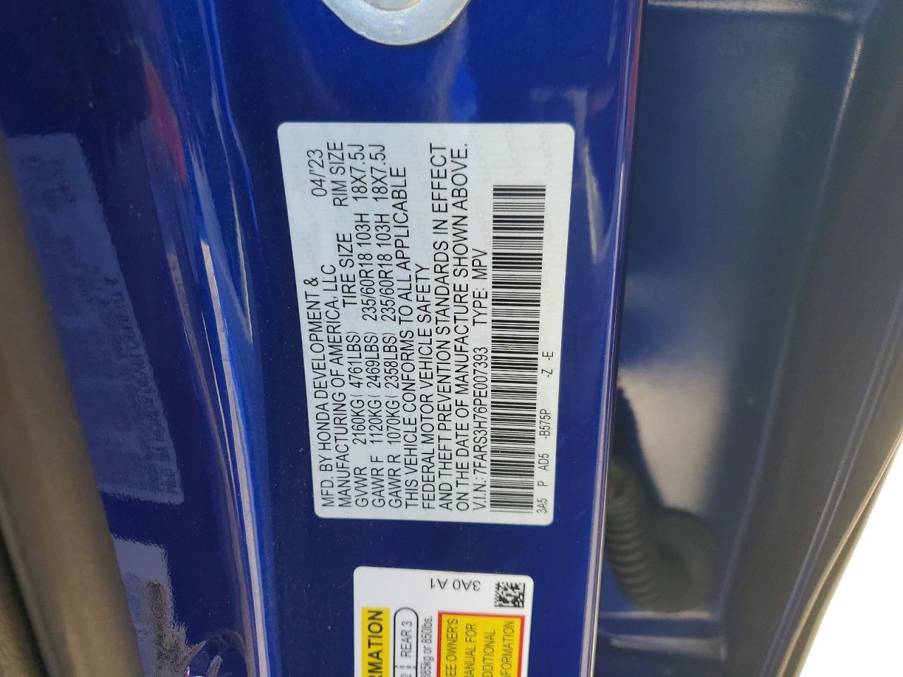 Honda Crv Exl