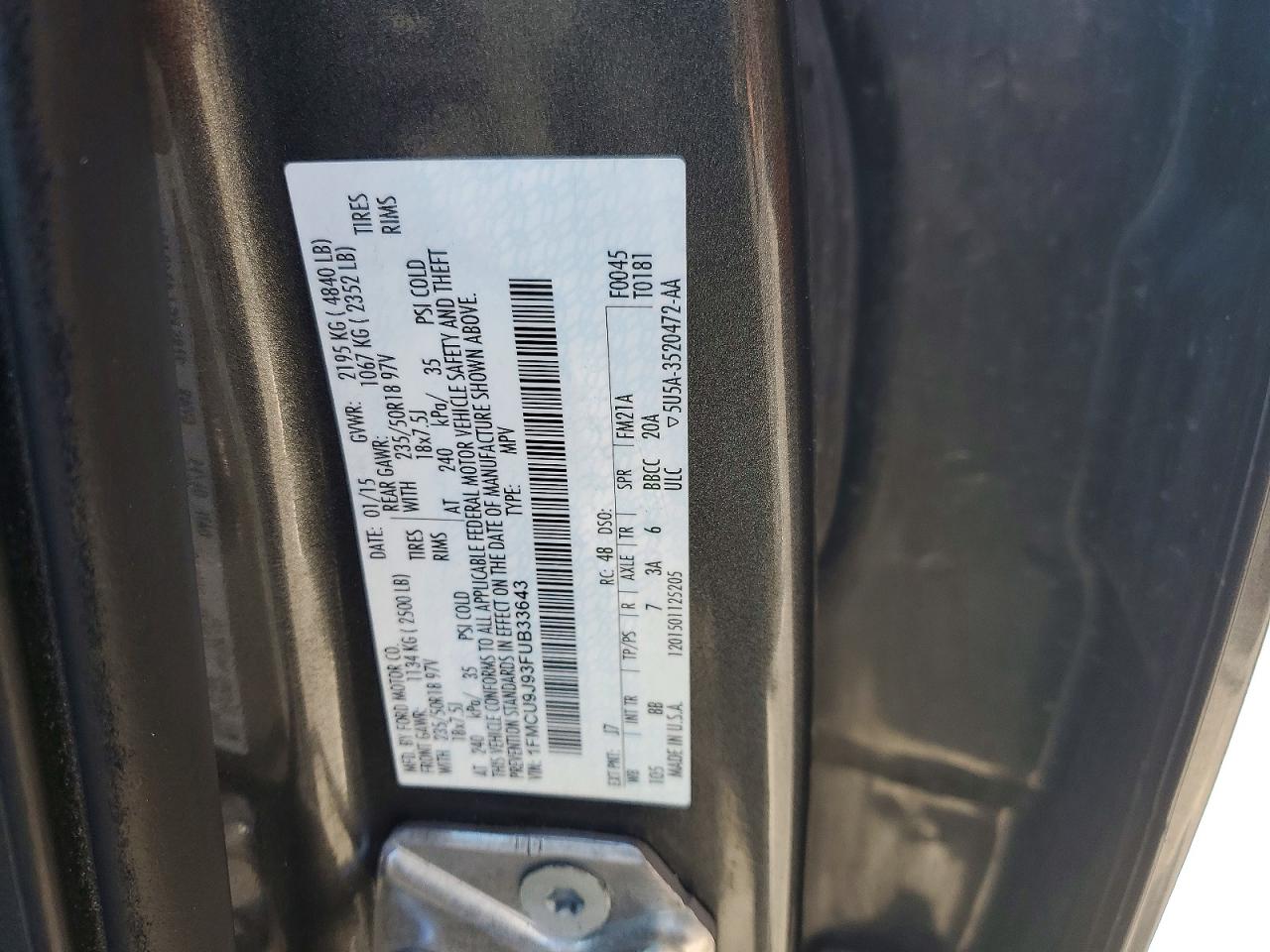 Ford Escape Titanium