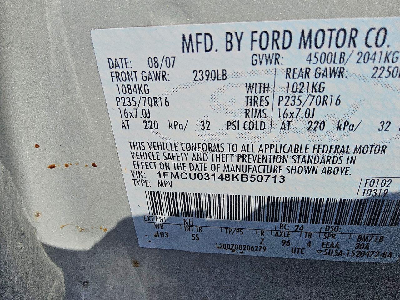 Ford Escape Xlt