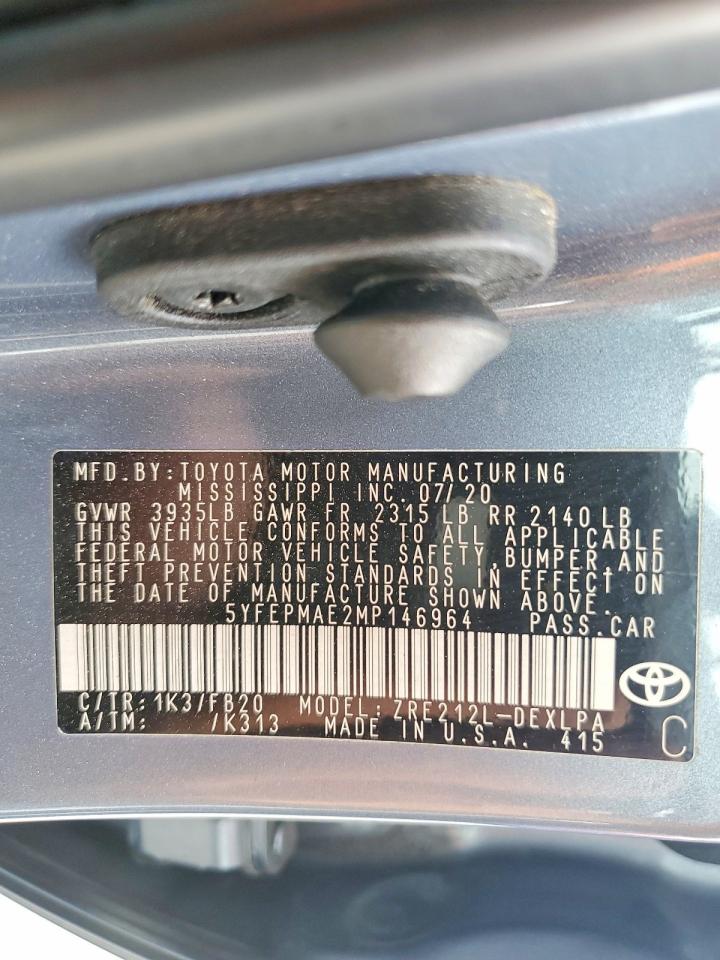 Toyota Corolla Le