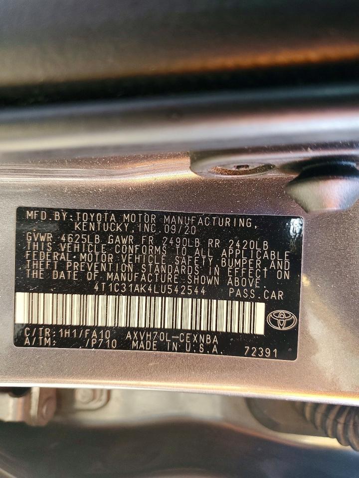 Toyota Camry Le