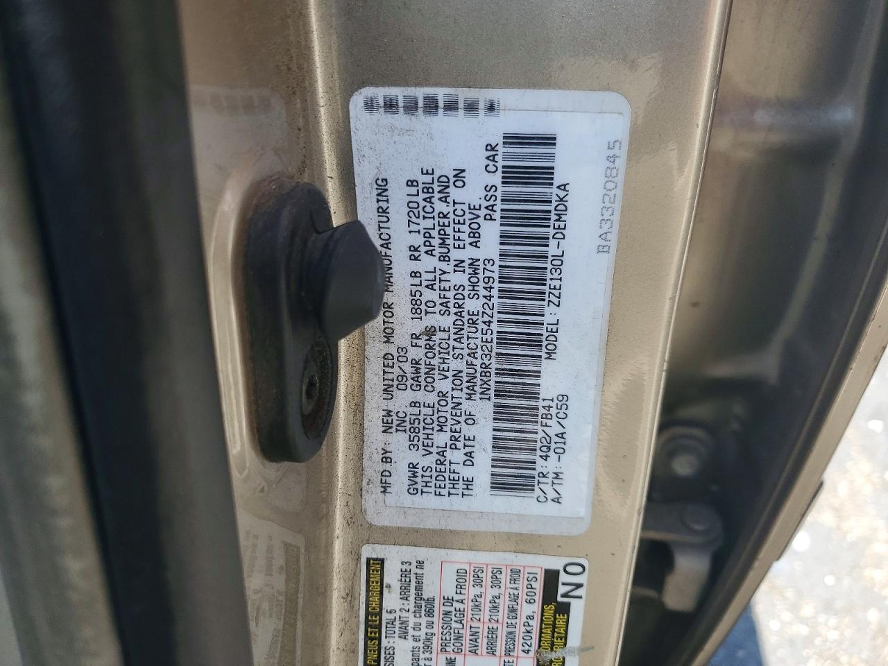 Toyota Corolla Ce