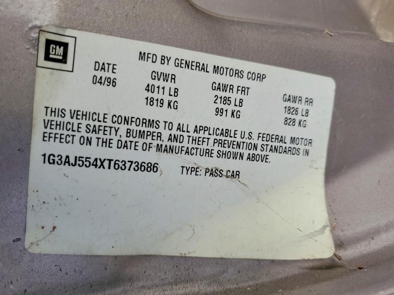 Oldsmobile Ciera Sl