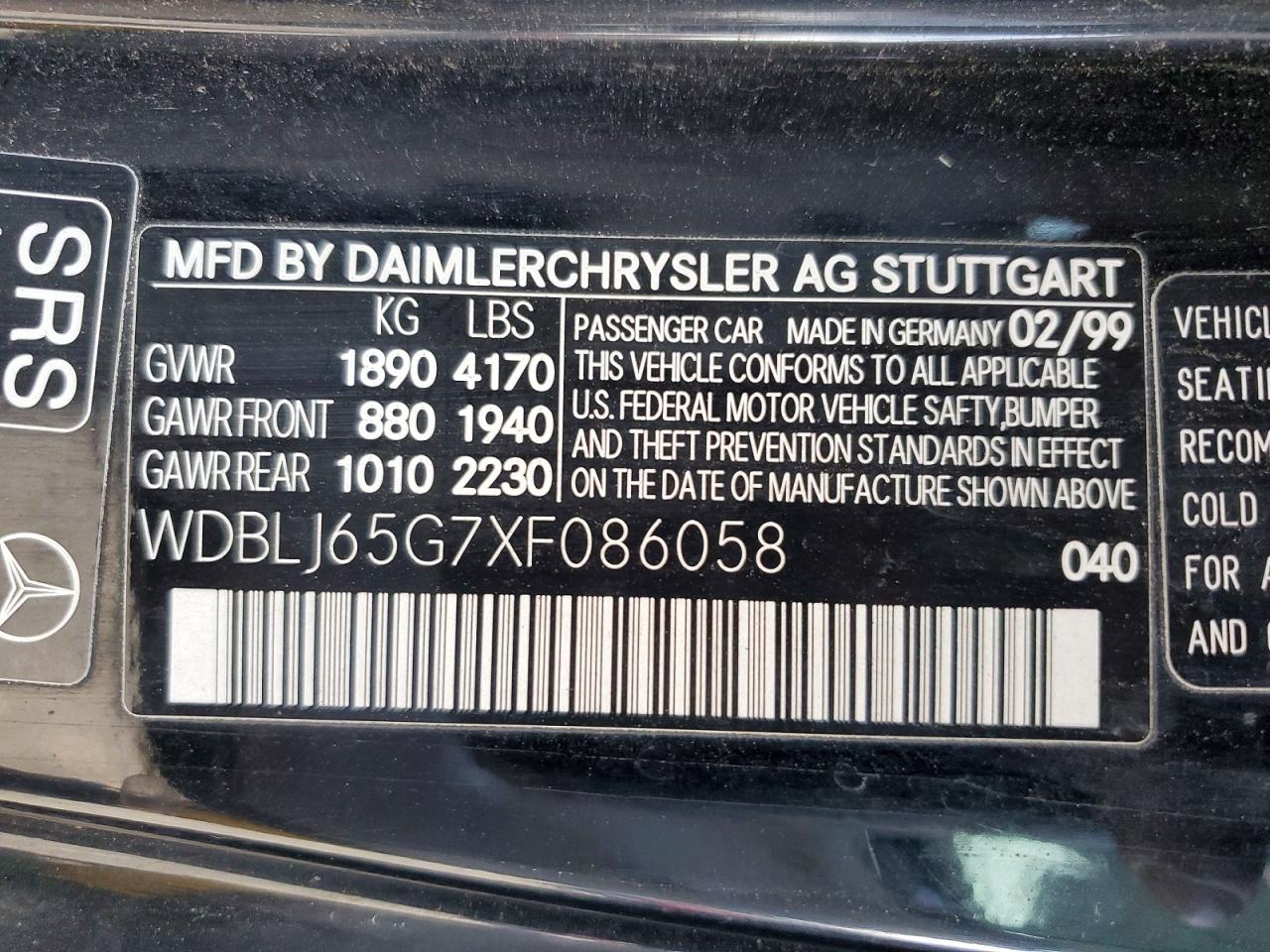 Mercedes-Benz Clk-class 320
