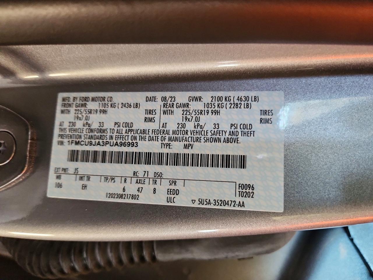 Ford Escape Platinum