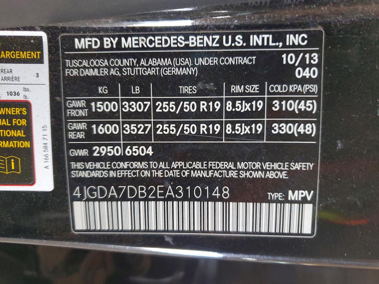 Mercedes-Benz M-Class 550 4matic