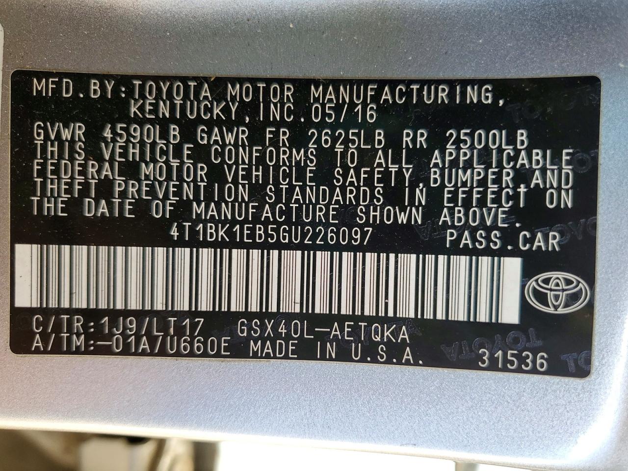 Toyota Avalon Touring