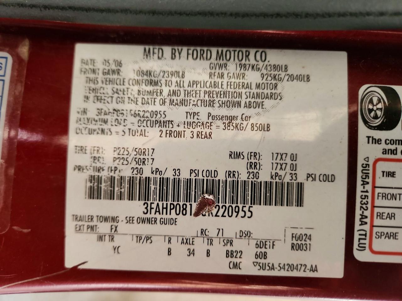 Ford Fusion Sel