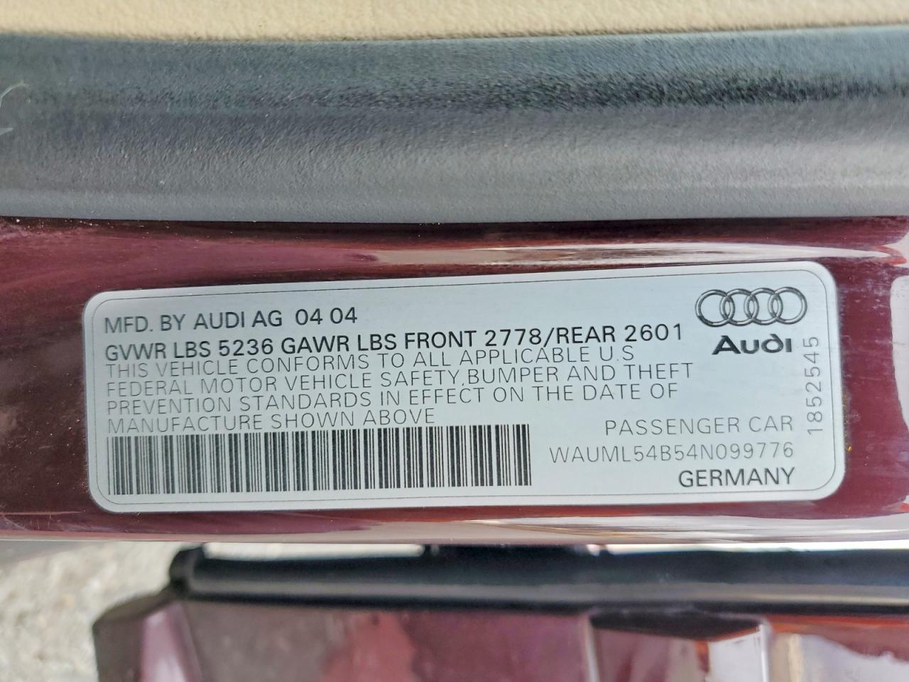 Audi A6 4.2 Quattro