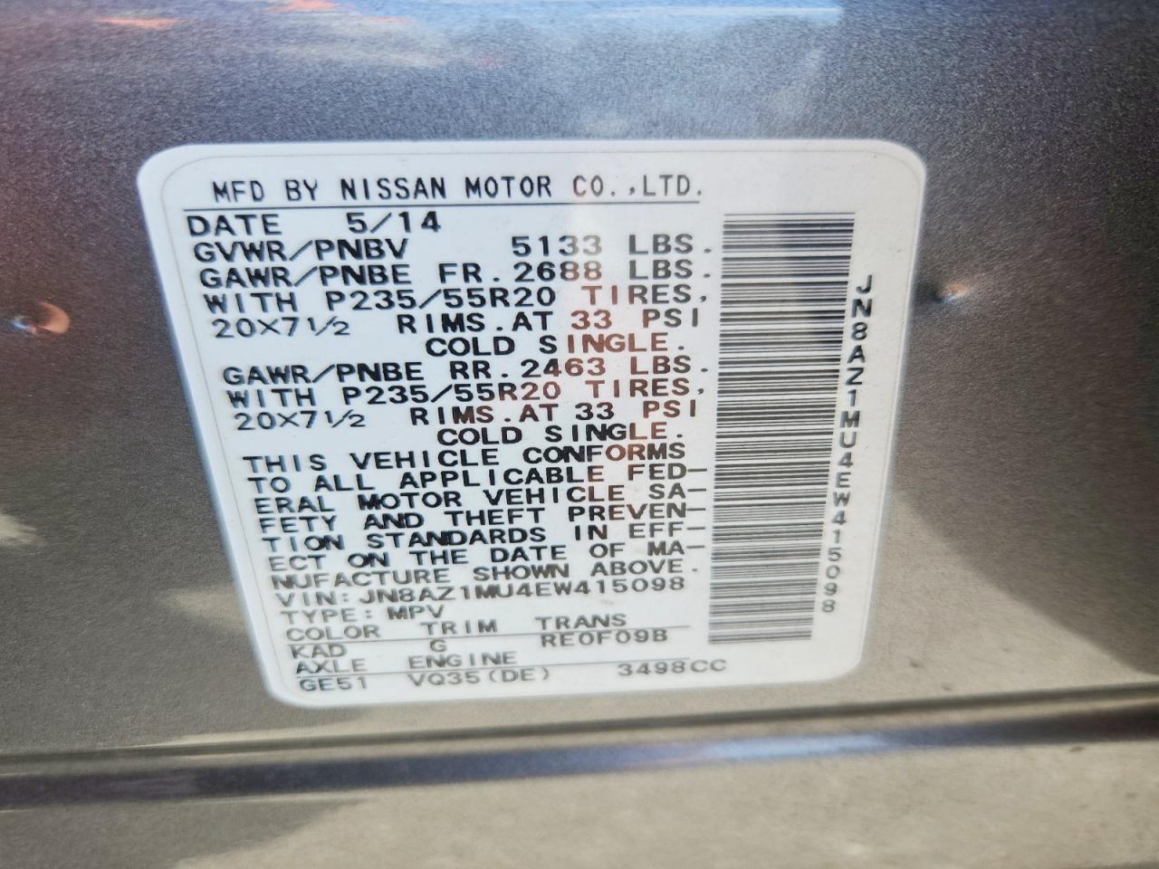 Nissan Murano Le